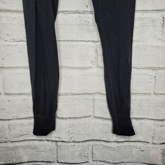 Haute Body black jogger sweat pants viscose - Picture 11 of 11
